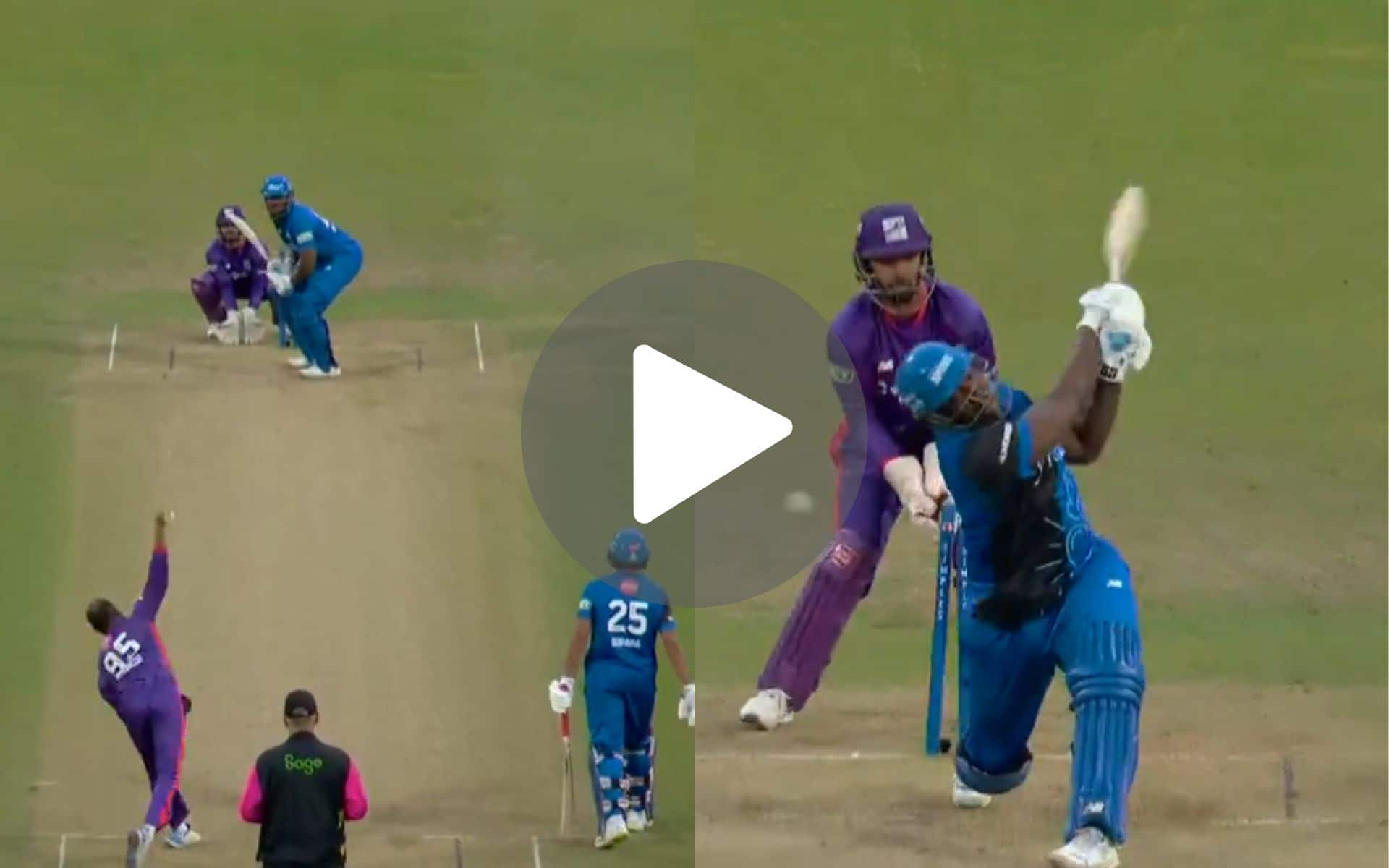 [Watch] Rashid's Unplayable Googly Rattles Andre Russell In The Hundred 2024